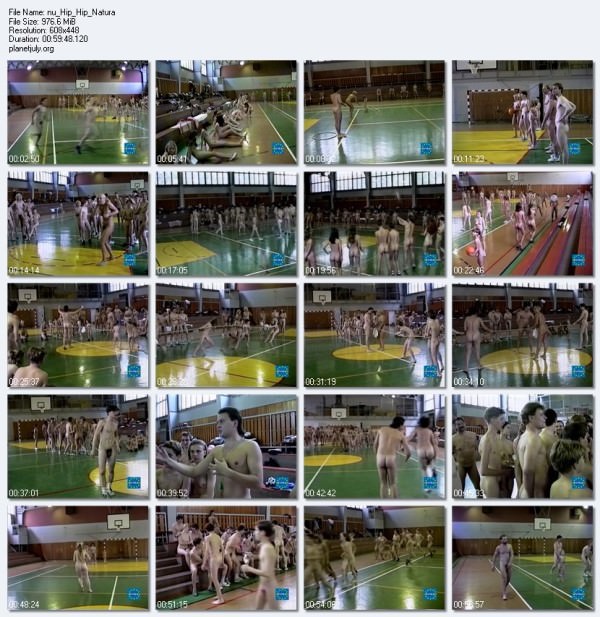 Nudists play sports - Hip-Hip Natura Nudists play sports - Hip-Hip Natura