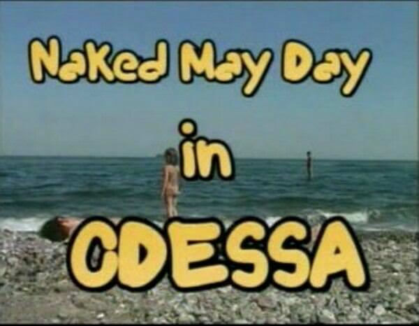 Nudism in Ukraine - May day in Odessa
